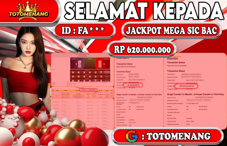 Bukti Jackpot TOTOMENANG