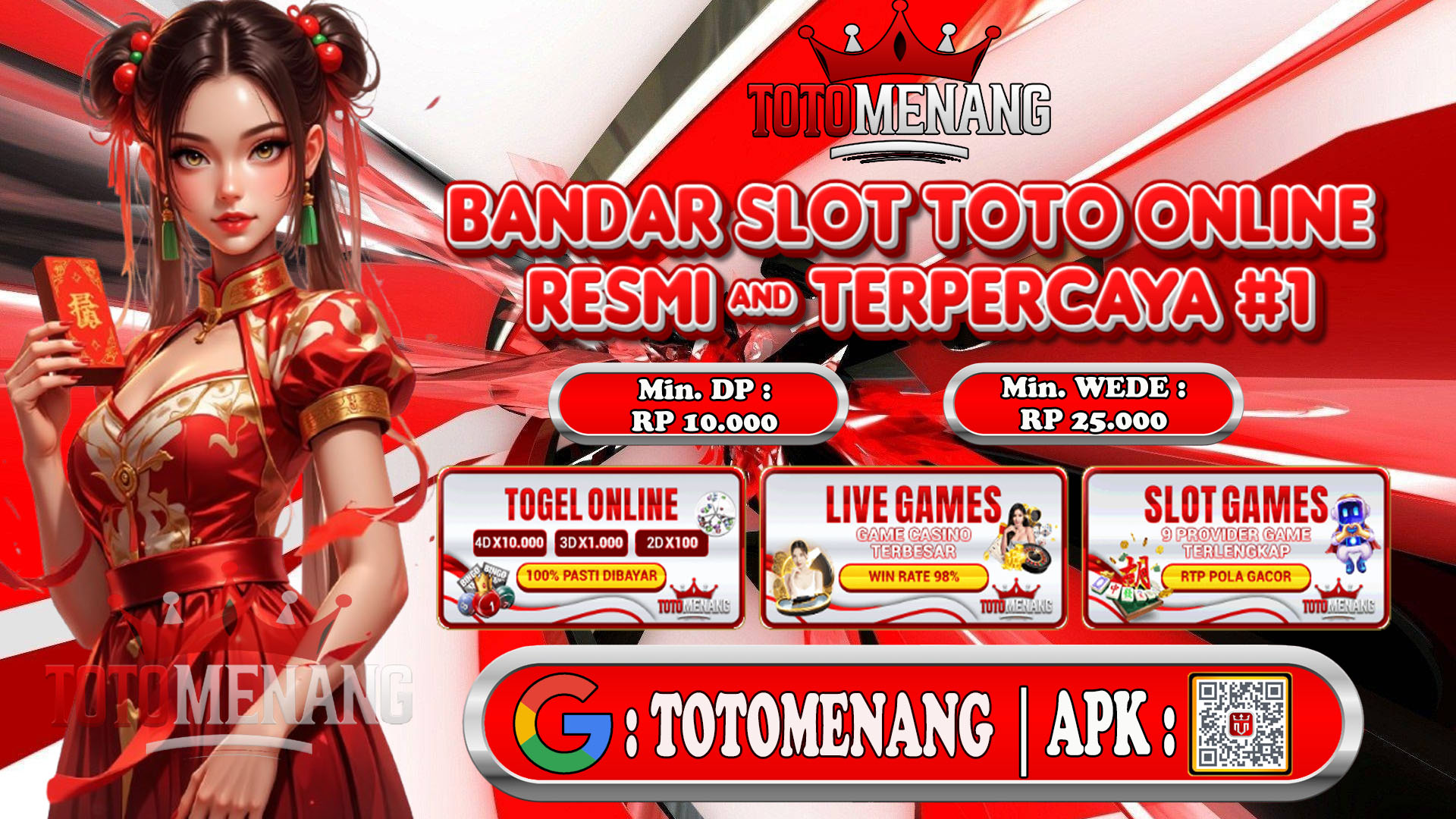 login dan daftar situs resmi totomenang